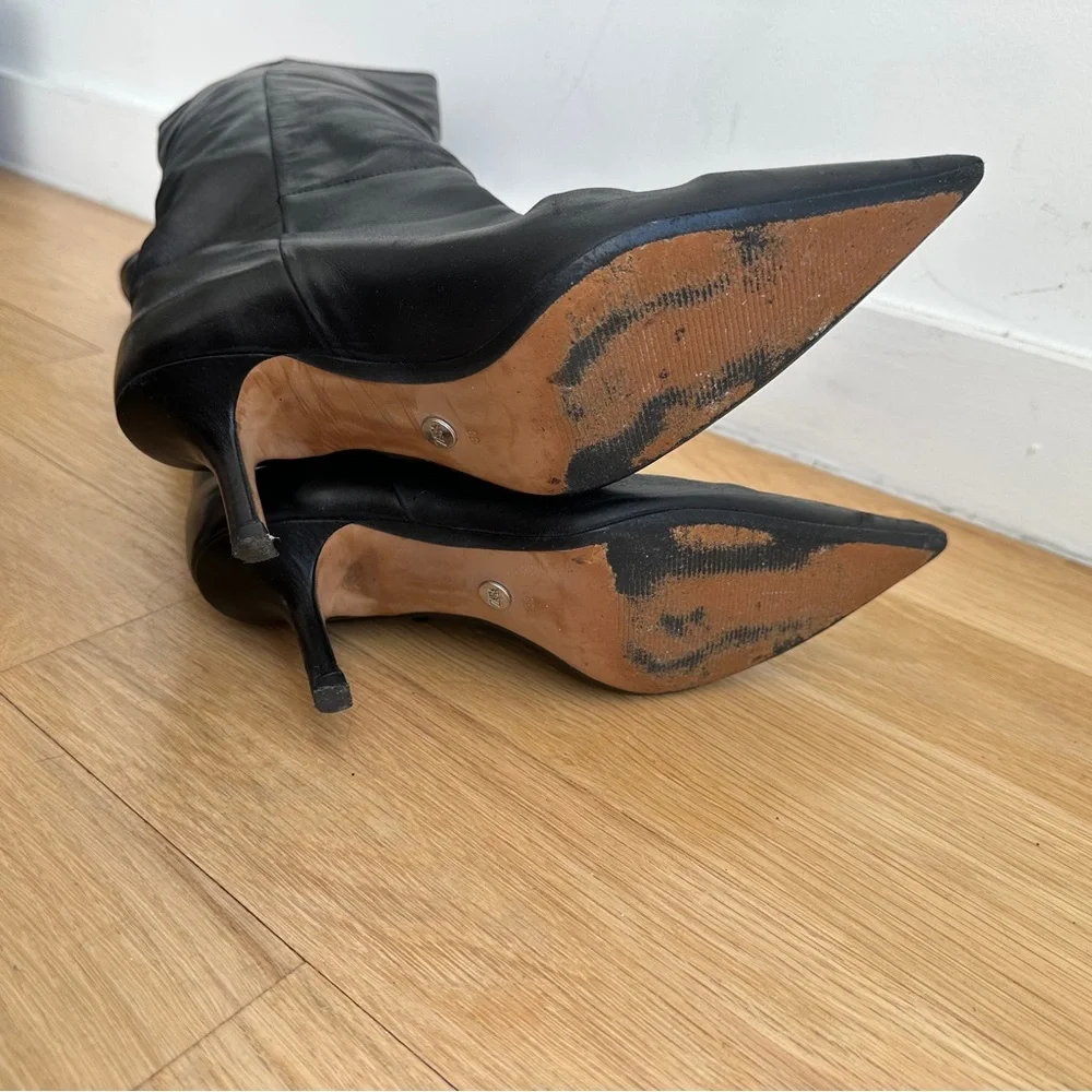 Zara Leather Women's Boots - Picture 5 of 7